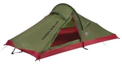 HIGH PEAK Палатка Siskin 2.0 LW Siskin 2.0 LW pesto/red