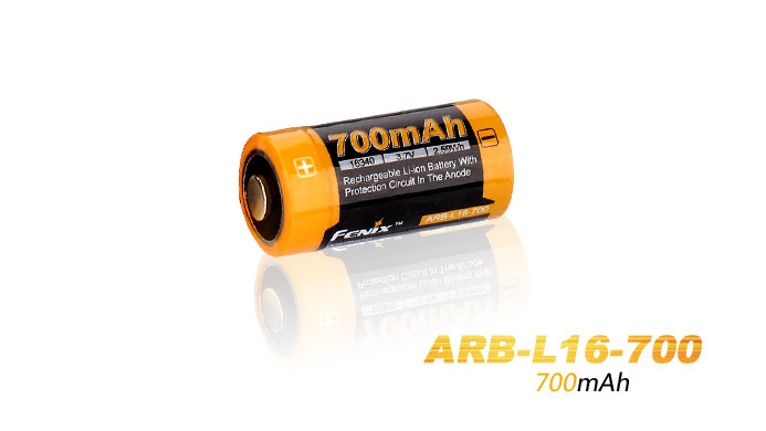 Аккумулятор Fenix ARB-L16 16340 Li-ion (700 mAh)