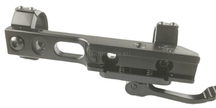 Быстросъемный кронштейн Rusan на едином основании Baikal IZH 94,18 (11,5мм) на кольца 26мм Н19 017-26-19