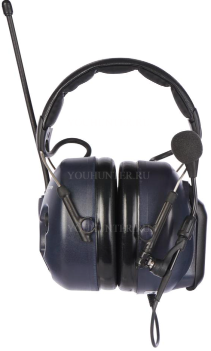Наушники противошумные 3МPELTORLiteCom с приёмопередатчиком PMR 446 МГц, SNR 32db, нескладное оголовье