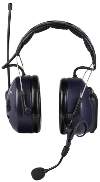 Наушники противошумные 3МPELTORLiteCom с приёмопередатчиком PMR 446 МГц, SNR 32db, нескладное оголовье