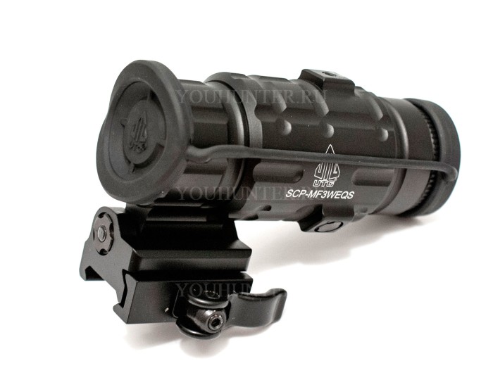 Оптический увеличитель Leapers UTG 3X с быстросъемным-откидным кронштейном