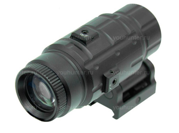 Оптический увеличитель Leapers UTG 3X с быстросъемным-откидным кронштейном