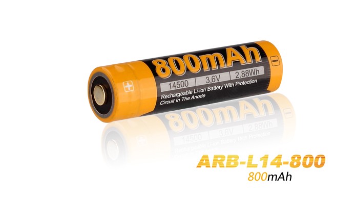 Аккумулятор Fenix ARB-L14 14500 Li-ion (800 mAh)