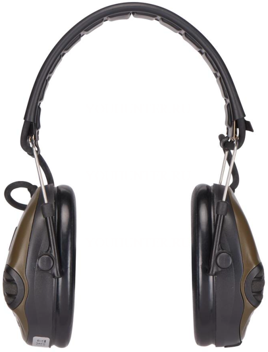Наушники активные 3МPELTORSportTac Hunting,SNR 26db, аудиовход J22, в комп. оранжевая и зелёная сменные чашки
