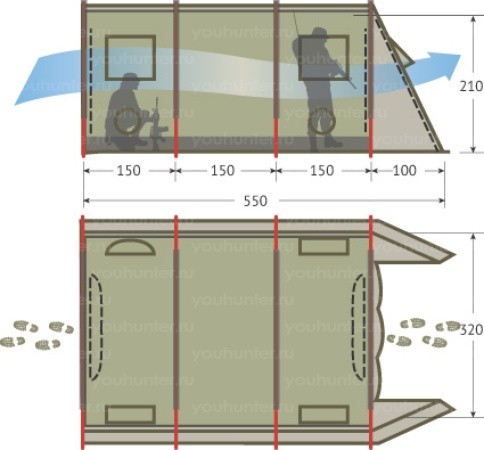 Палатка TENGU MARK 62T