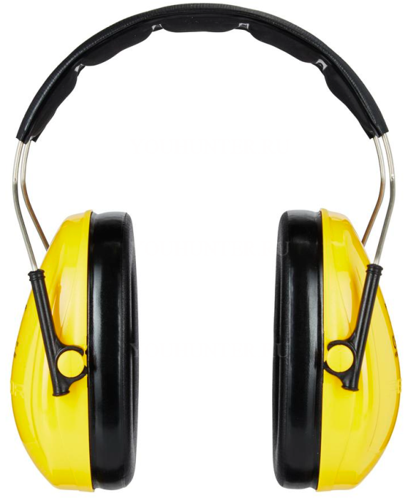 Наушники противошумные 3МPELTOR Optime I, SNR 27db,нескладное оголовье, жёлтые
