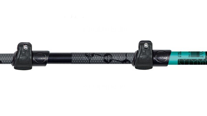 MASTERS Телескопические палки RANGER BLUE TREKKING СЕРИЯ RANGER BLUE Alu 5083. 18-16-14. 286 гр/шт. Carb