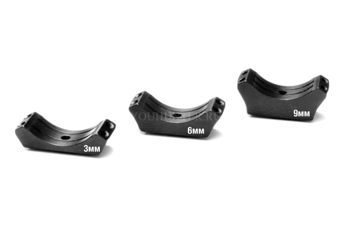 Кольца для кронштейнов INNOMOUNT 36мм высота 9мм (20-36-09-00)