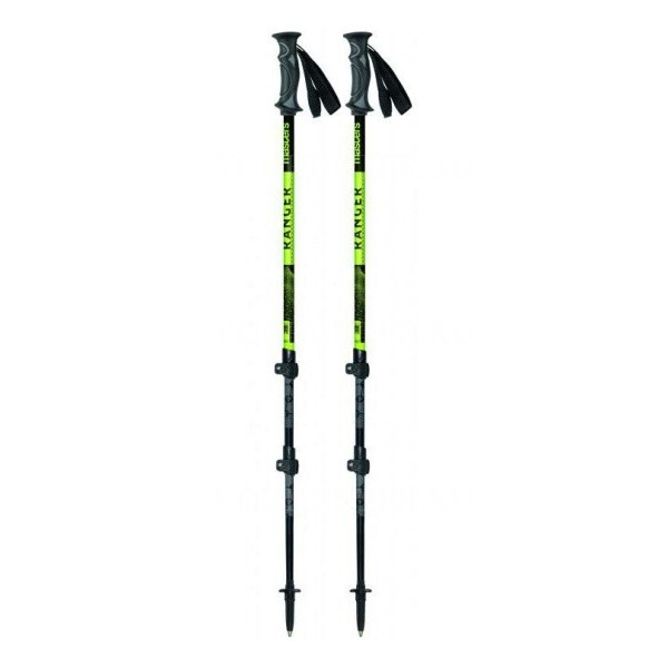 MASTERS Телескопические палки RANGER GREEN TREKKING СЕРИЯ RANGER GREEN Alu 5083. 18-16-14. 286 гр/шт. Carb