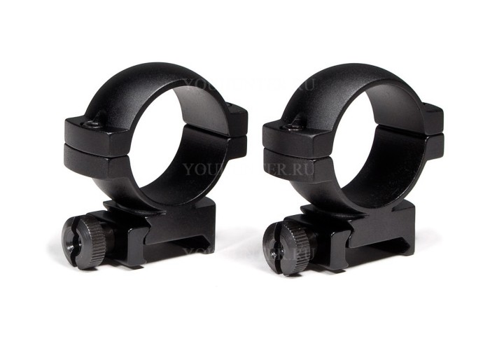 Кольца Vortex Hunter 26mm (средние) матовые 2 винта RING-M