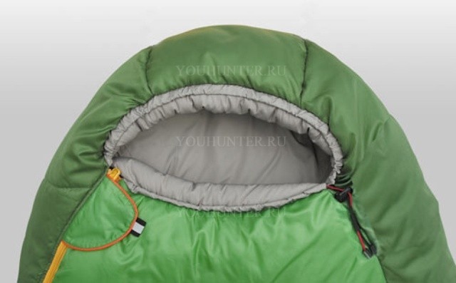 ALEXIKA Мешок спальный MOUNTAIN Wide MOUNTAIN Wide зеленый правый