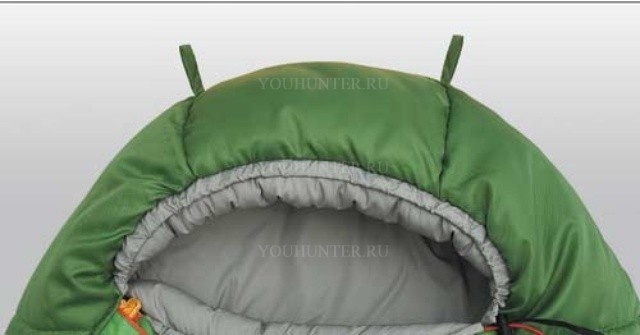 ALEXIKA Мешок спальный MOUNTAIN Wide MOUNTAIN Wide зеленый правый