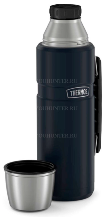 Термос для напитков THERMOS KING SK-2010 1.2L складная ручка королевский синий