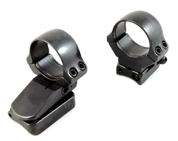 Быстросъёмные кольца Apel 30мм на Tikka T3 низкие (300-05238)