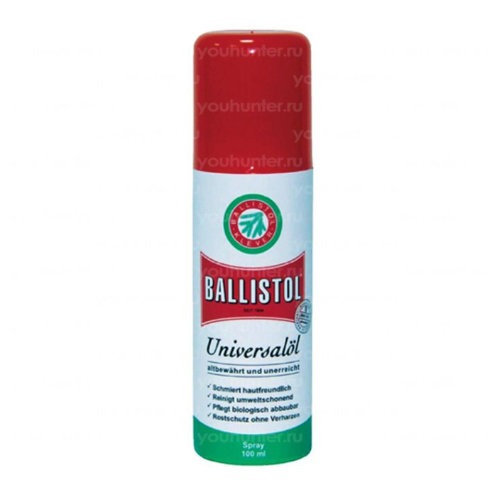 Масло оружейное Ballistol Klever spray 100мл