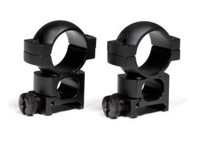 Кольца Vortex Hunter 30mm (высокие) матовые 2 винта 30MRNG-H
