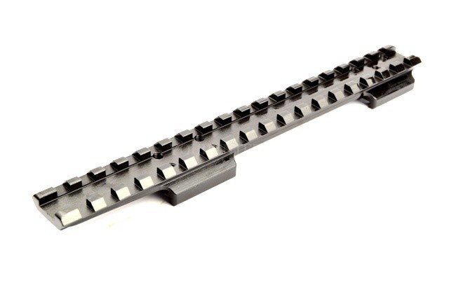 Кронштейн Picatinny РОЗА ВЕТРОВ стальной КС-ЦВ Бизон на CZ-550 190мм