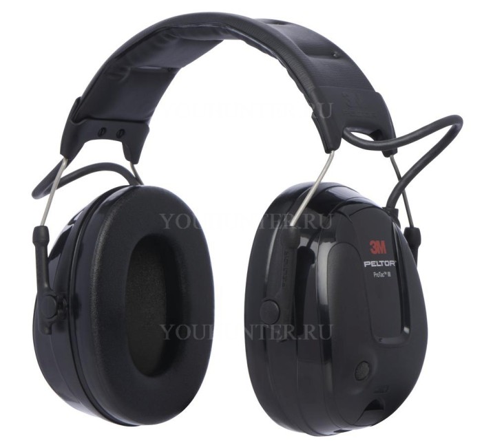 Наушники активные 3M PELTOR ProTac III Slim SNR 26db чёрные