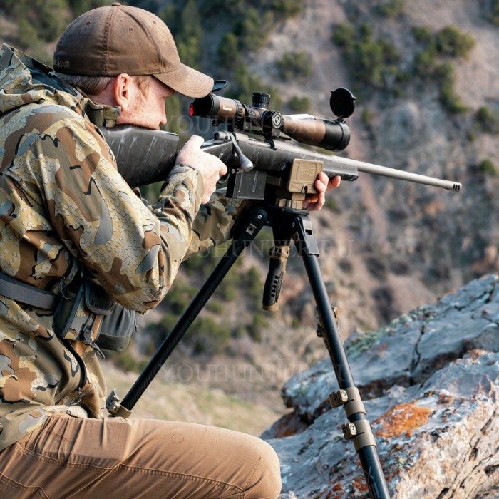 Телескопическая опора для стрельбы PRIMOS APEX TRIGGER STICK CARBON (тринога)