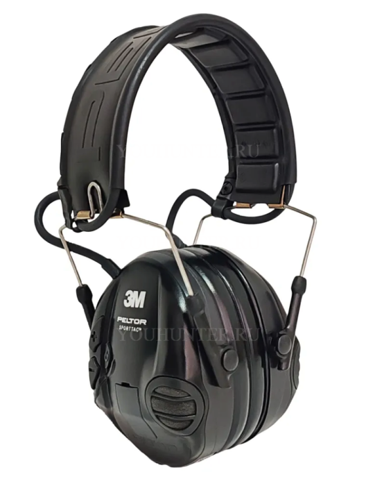 Наушники активные 3МPELTORSportTac Shooting,SNR 26db, аудиовход J22, в комп. красная и чёрная сменные чашки
