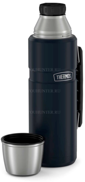 Термос для напитков THERMOS KING SK-2010 MMB 1.2L нержавеющая сталь синий