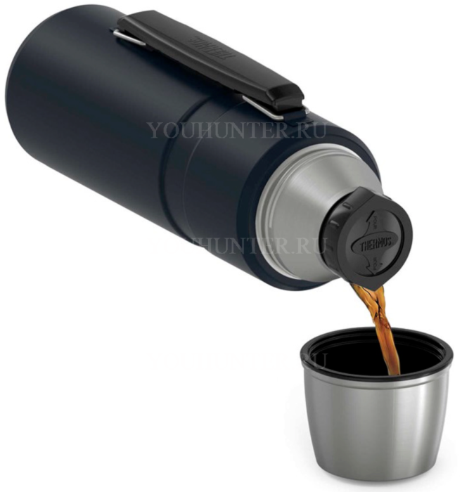 Термос для напитков THERMOS KING SK-2010 MMB 1.2L нержавеющая сталь синий