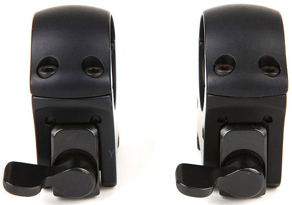 Быстросъемные кольца MAK на Weaver кольца 30мм, BH12мм (5250-3012)