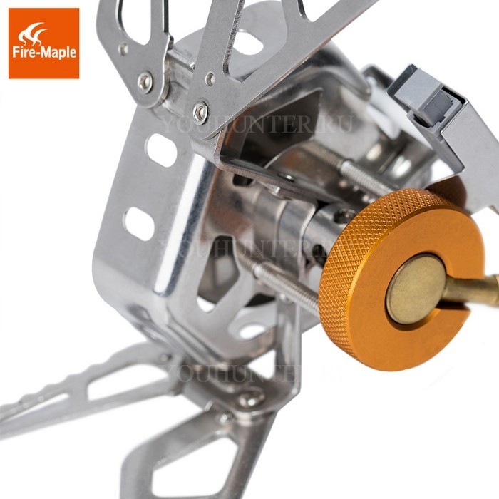 FIRE-MAPLE Горелка газовая со встроенной ветрозащитой FMS-125 FMS-125 Со шлангом