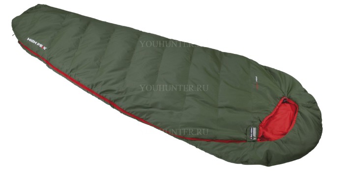 HIGH PEAK Мешок спальный Pak 600 Pak 600 green-red