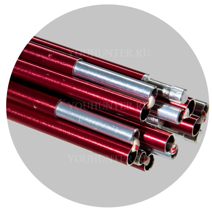 HIGH PEAK Палатка Woodpecker 3 LW Woodpecker 3 LW pesto/red 340x190x110