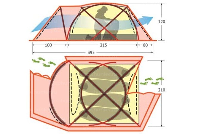 Палатка ALEXIKA MIRAGE 4