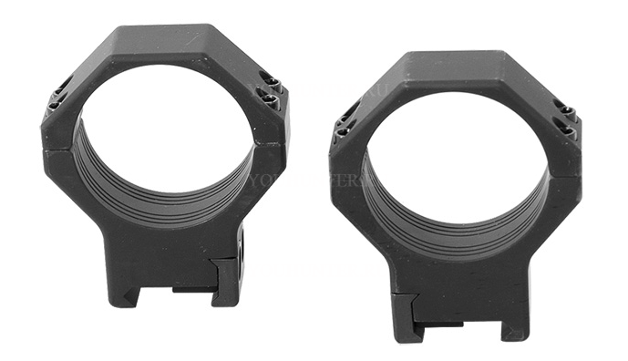 Небыстросъемные кольца Contessa на Picatinny D40mm,BH14,5mm,(LPR04/B) ультралегкие
