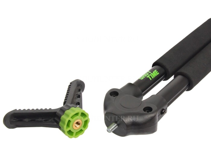 Опора ShotTime, бипод, 103-180см, V-образный упор 360° 600гр