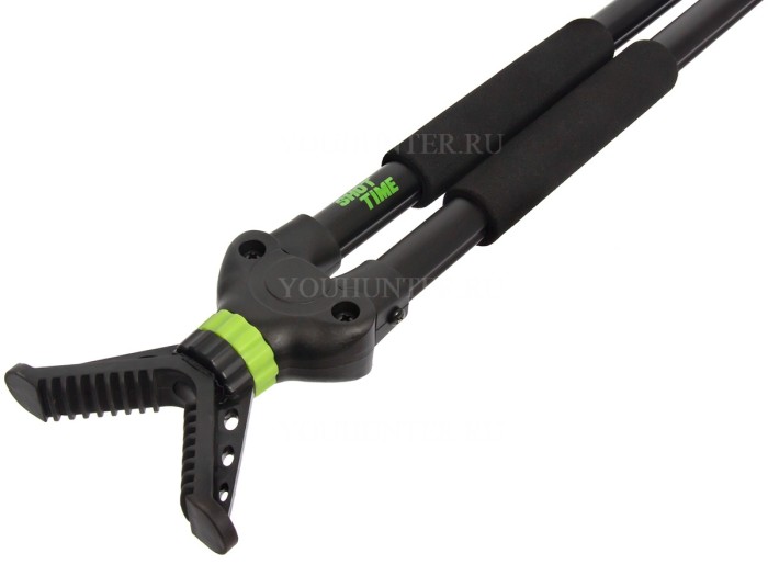 Опора ShotTime, бипод, 103-180см, V-образный упор 360° 600гр