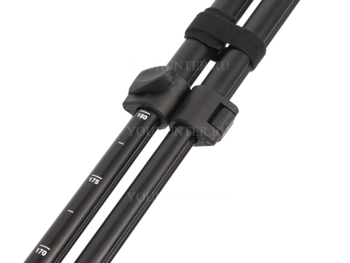 Опора ShotTime, бипод, 103-180см, V-образный упор 360° 600гр