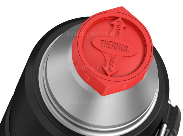 Термос для напитков THERMOS KING SK-2010 RCMB 1.2L складная ручка чёрный