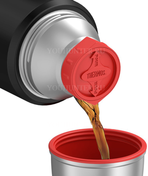 Термос для напитков THERMOS KING SK-2010 RCMB 1.2L складная ручка чёрный