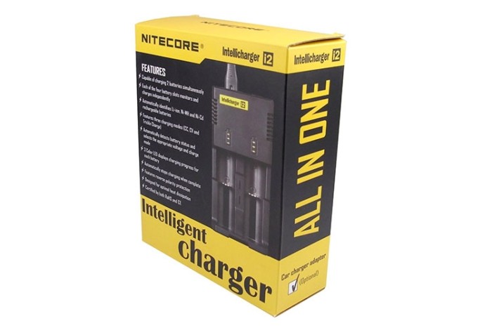 Зарядное устройство NiteCore V2 Intellicharge i2 Li-ion (2 ак.)