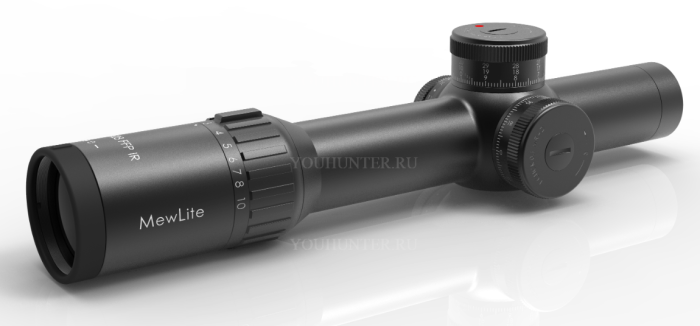 Оптический прицел Mewlite 1-10x28 FFP 34 mm IR ED (53010)