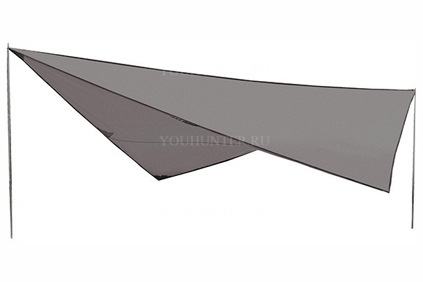 HIGH PEAK Тент Tarp 2 Tarp 2 серый 400х400см