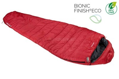 Мешок спальный HIGH PEAK Redwood -3 darkred-grey