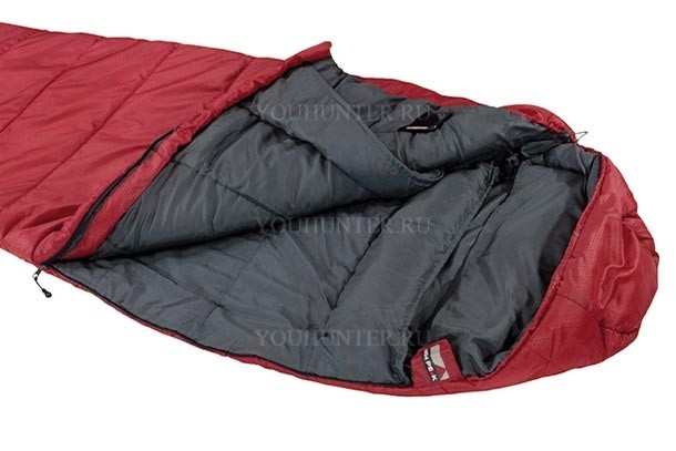 HIGH PEAK Мешок спальный Redwood -3 Redwood -3 darkred-grey