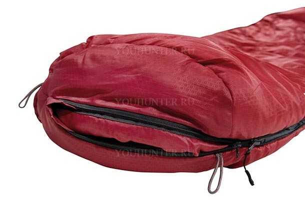 HIGH PEAK Мешок спальный Redwood -3 Redwood -3 darkred-grey