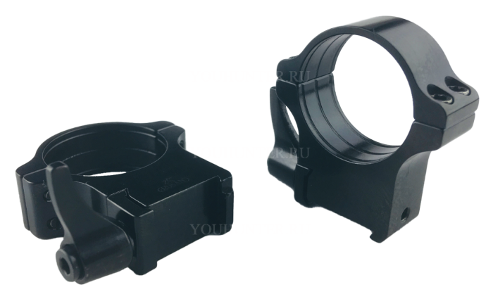 Быстросъемные кольца Rusan Prism 19мм (CZ550) на 30мм H15 рычажные  011-19-30-15-R