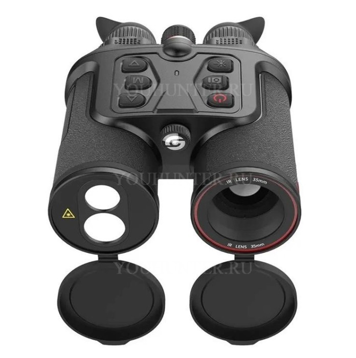 Тепловизионный бинокль Guide TN430 (400х300, 35мм, лазерный дальномер)