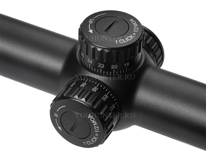 Оптический прицел GAUT Obsidian 1-8x24 сетка X2