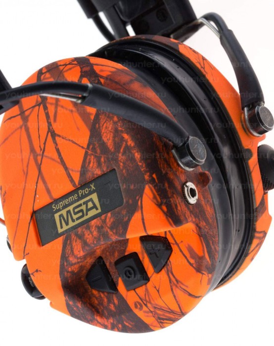 Активные наушники MSA Sordin Supreme Pro-X Orange-MossyOak