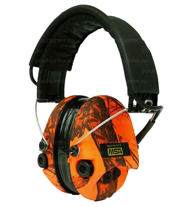 Активные наушники MSA Sordin Supreme Pro-X Orange-MossyOak
