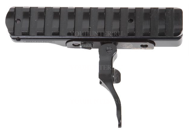 Быстросъемный кронштейн Contessa на едином основании на  12мм  - Weaver (SB03/CX)  замки слева